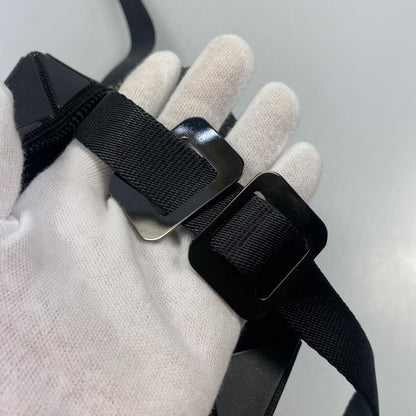 【中古】ISSEY MIYAKE | イッセイミヤケ CUBOID ショルダーバッグ BB43AG661 ブラック