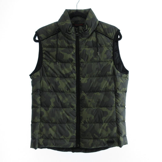 【中古】HUGO BOSS | ヒューゴボス ダウンベスト 50393913 カモ サイズ：S