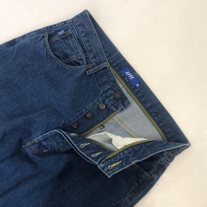 【中古】Lafayette | ラファイエット 5 POCKET WASHED DENIM PANTS - BAGGIE FIT デニムパンツ LA231103 2023A/W サイズ:W34 ブルー