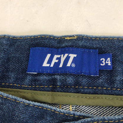 【中古】Lafayette | ラファイエット 5 POCKET WASHED DENIM PANTS - BAGGIE FIT デニムパンツ LA231103 2023A/W サイズ:W34 ブルー
