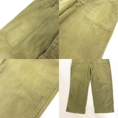 【中古】ARAN | アラン FATIGUE PT HEAVY BACK SATIN パンツ カーキ サイズ：4