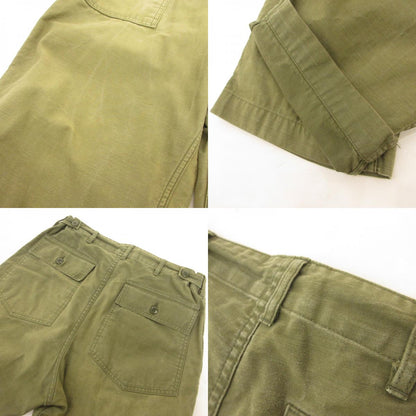 【中古】ARAN | アラン FATIGUE PT HEAVY BACK SATIN パンツ カーキ サイズ：4