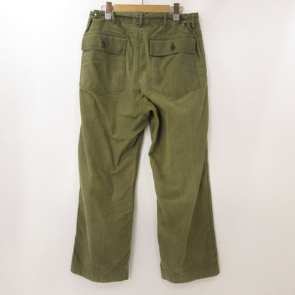 【中古】ARAN | アラン FATIGUE PT HEAVY BACK SATIN パンツ カーキ サイズ：4