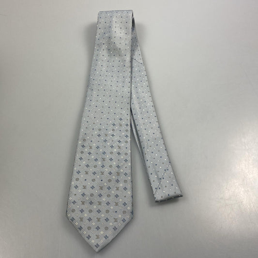 【中古】LOUIS VUITTON | ルイ・ヴィトン モノグラムグラディエントドッツ 8CM ネクタイ M76845 国内正規品