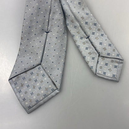 【中古】LOUIS VUITTON | ルイ・ヴィトン モノグラムグラディエントドッツ 8CM ネクタイ M76845 国内正規品