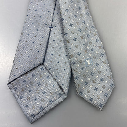 【中古】LOUIS VUITTON | ルイ・ヴィトン モノグラムグラディエントドッツ 8CM ネクタイ M76845 国内正規品