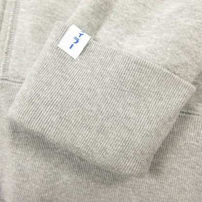 【中古】LOOPWHEELER | ループウィラー Slim Zip Sweat Hoody パーカー ×BEAMS PLUS グレー サイズ：M