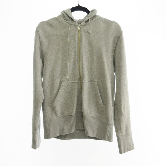 【中古】LOOPWHEELER | ループウィラー Slim Zip Sweat Hoody パーカー ×BEAMS PLUS グレー サイズ：M