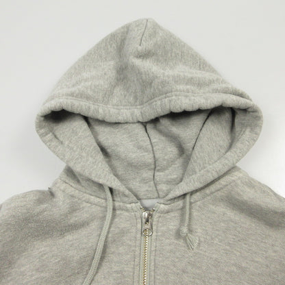【中古】LOOPWHEELER | ループウィラー Slim Zip Sweat Hoody パーカー ×BEAMS PLUS グレー サイズ：M