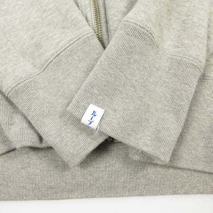 【中古】LOOPWHEELER | ループウィラー Slim Zip Sweat Hoody パーカー ×BEAMS PLUS グレー サイズ：M