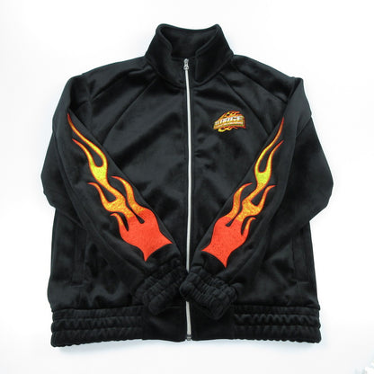 【中古】X-LARGE | エクストララージ VELOUR TRACK JACKET ジャージ 101244021006 ブラック サイズ：L