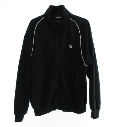 【中古】X-LARGE | エクストララージ EMBROIDERED LOGO PIPING ZIP UP SWEATSHIRT ジャージ 101241021012 ブラック サイズ：M