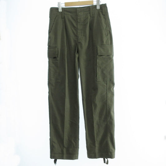 【中古】MILITARY衣料 | ミリタリーイリョウ カーゴパンツ 8415-12-155-9093 ドイツ軍年式:80sサイズ:6 カーキ