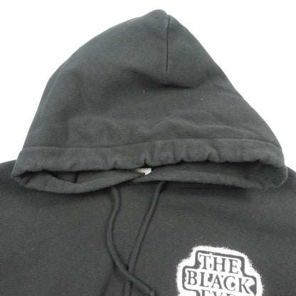 【中古】BlackEyePatch | ブラックアイパッチ SPRAYED OG LABEL HOODIE パーカー ブラック サイズ：XL