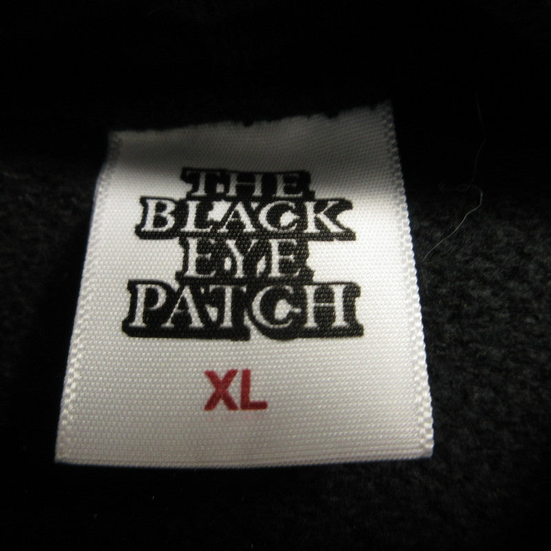 【中古】BlackEyePatch | ブラックアイパッチ SPRAYED OG LABEL HOODIE パーカー ブラック サイズ：XL