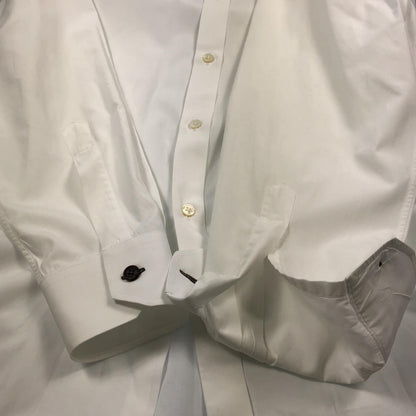 【中古】LOUIS VUITTON | ルイ・ヴィトン 長袖シャツ 国内正規品 ホワイト サイズ：41