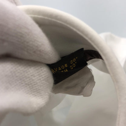 【中古】LOUIS VUITTON | ルイ・ヴィトン 長袖シャツ 国内正規品 ホワイト サイズ：41