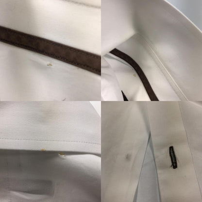 【中古】LOUIS VUITTON | ルイ・ヴィトン 長袖シャツ 国内正規品 ホワイト サイズ：41