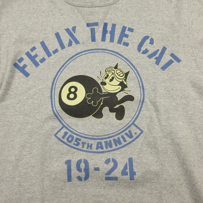 【中古】TOYS McCOY | トイズマッコイ FELIX THE CAT TEE 105TH ANNIV. 半袖Ｔシャツ TMC2404 グレー サイズ：M