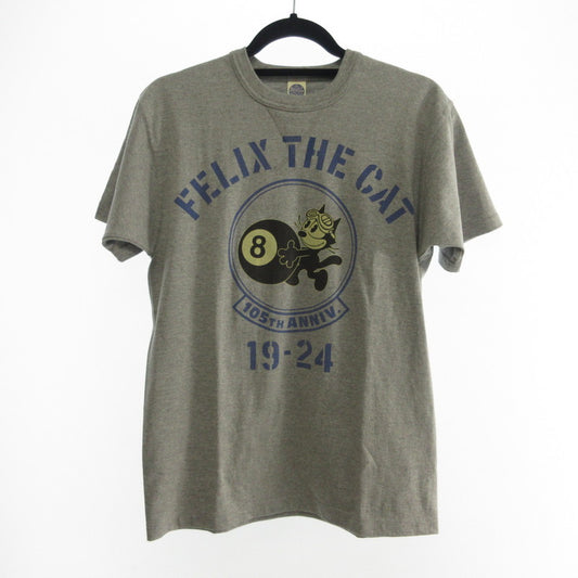 【中古】TOYS McCOY | トイズマッコイ FELIX THE CAT TEE 105TH ANNIV. 半袖Ｔシャツ TMC2404 グレー サイズ：M