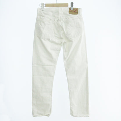 【中古】orSlow | オアスロウ 107W MEN'S IVY FIT JEANS WHITE DENIM デニムパンツ 01-0107W-69 ホワイト サイズ：S
