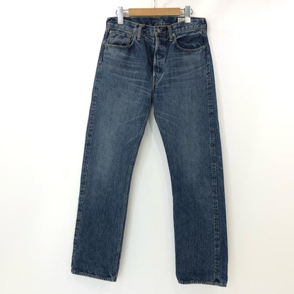 【中古】orSlow | オアスロウ 105 STANDARD SELVEDGE DENIM 2YEAR WASH デニムパンツ 01-1050-84 ブルー サイズ：S