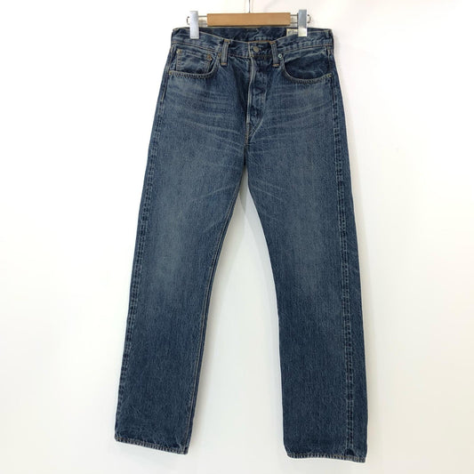 【中古】orSlow | オアスロウ 105 STANDARD SELVEDGE DENIM 2YEAR WASH デニムパンツ 01-1050-84 ブルー サイズ：S