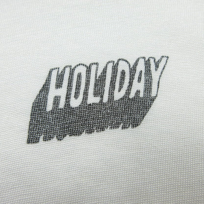 【中古】HOLIDAY | ホリデイ BASEBALL T-SHRT その他トップス 23101018 ホワイト サイズ：XL