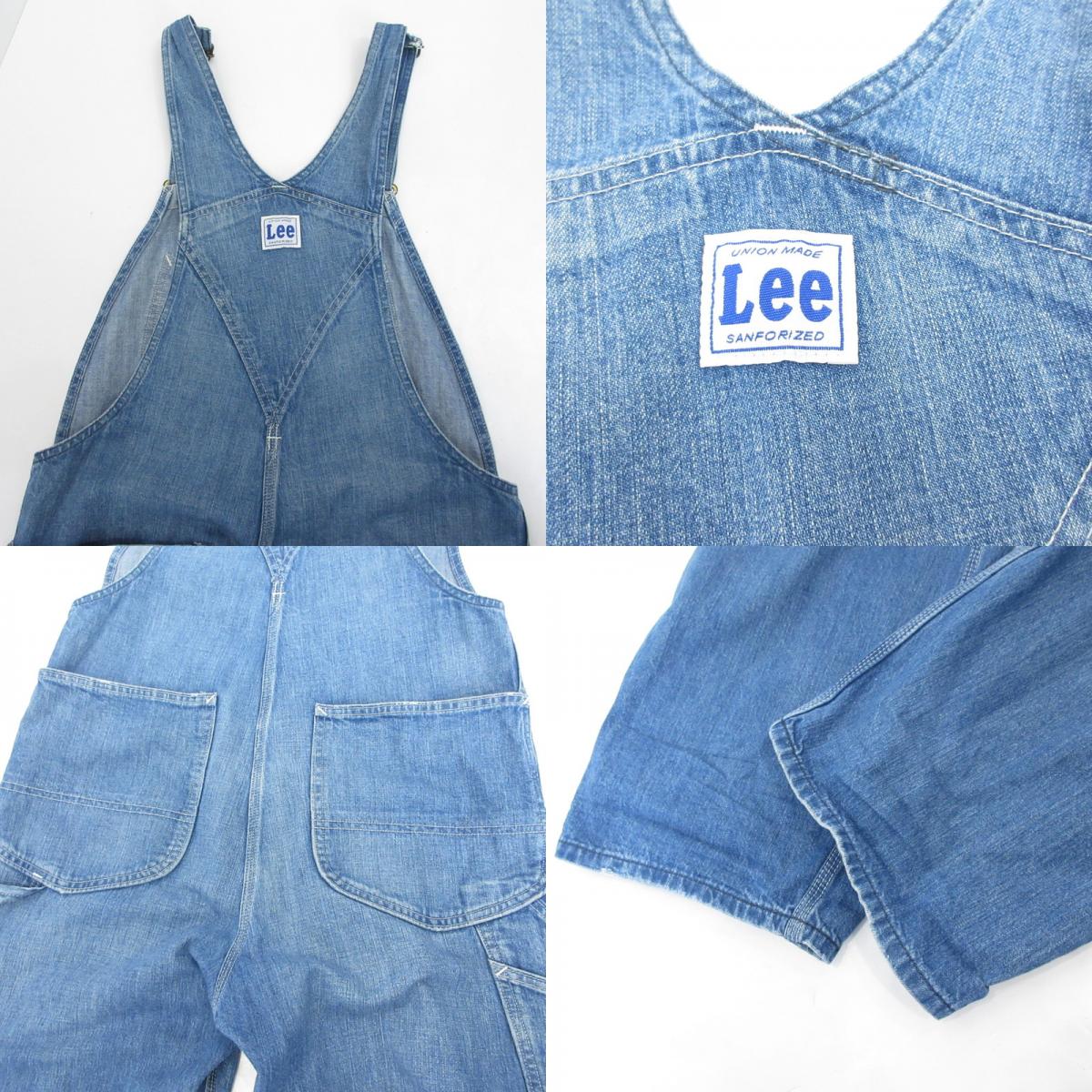 【中古】Lee | リー DUNGAREES デニム オーバーオール オーバーオール LM7254 ライトブルー サイズ：S