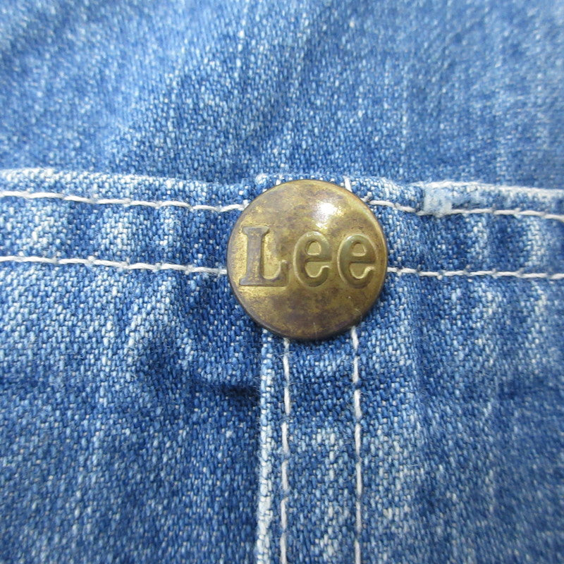 【中古】Lee | リー DUNGAREES デニム オーバーオール オーバーオール LM7254 ライトブルー サイズ：S