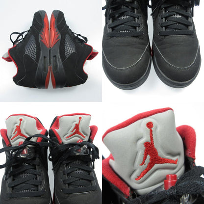 【中古】NIKE | ナイキ Air Jordan 5 RETRO Low 'Alternate 90' スニーカー 819171-001 ブラック 29cm