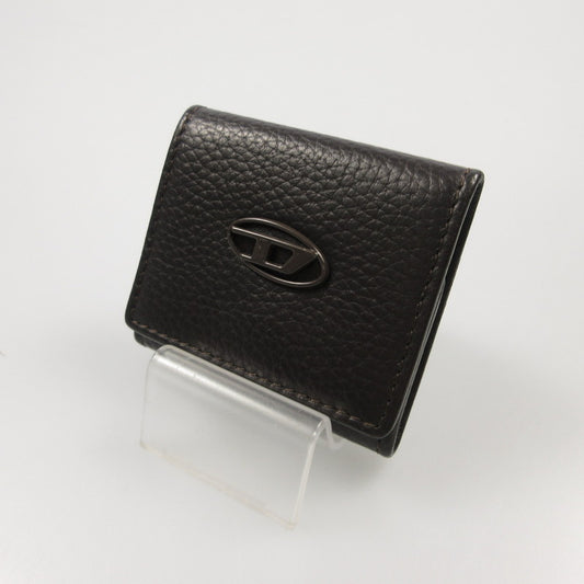 【中古】DIESEL | ディーゼル HISSU EVO COIN CASE コインケース X10300P0685 ブラウン