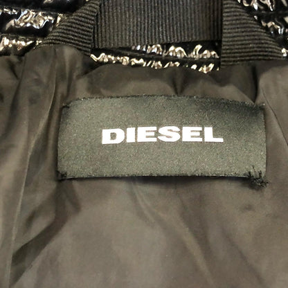 【中古】DIESEL | ディーゼル W-ALLA オーバーサイズ ダウンジャケット 00SXC10EAWM ブラック サイズ：XXS