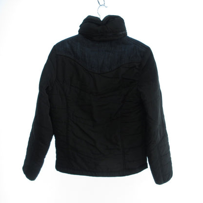 【中古】DIESEL | ディーゼル デニム切替 中綿ジャケット ブラック サイズ：M