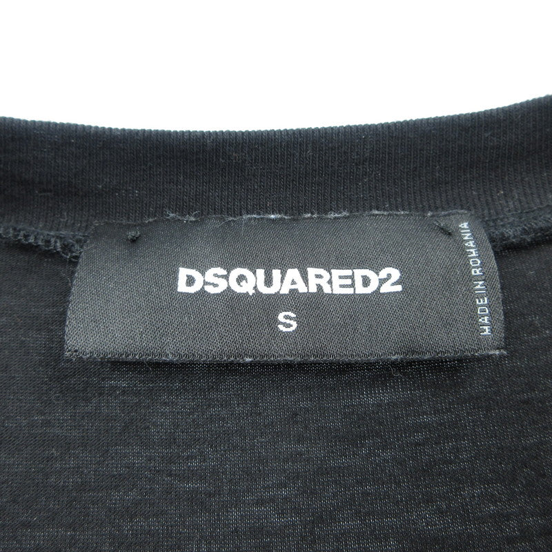 【中古】DSQUARED2 | ディースクエアード 半袖Ｔシャツ S71GD1245 ブラック サイズ：S