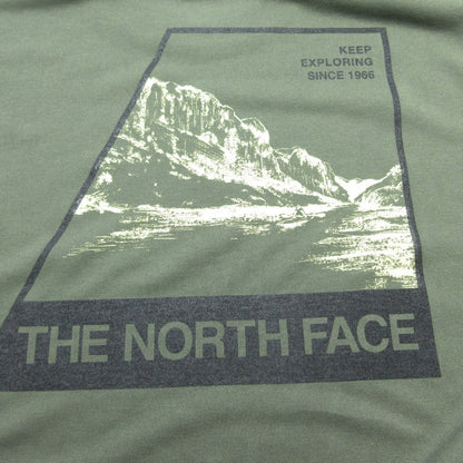【中古】THE NORTH FACE | ザ・ノースフェイス L/S TNF BUG FREE TEE 長袖Ｔシャツ NT12450 カーキ サイズ：L