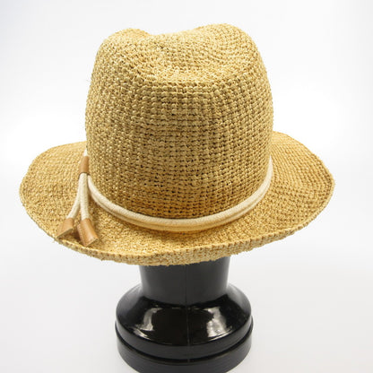 【中古】HELEN KAMINSKI | ヘレンカミンスキー BILBAO FEDORA ハット ラフィア ベージュ