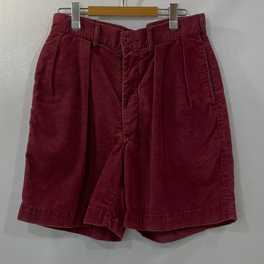 【中古】BRU NA BOINNE | ブルーナボイン ショートパンツ 7145 ｻｲｽﾞ:0 ボルドー/バーガンディー
