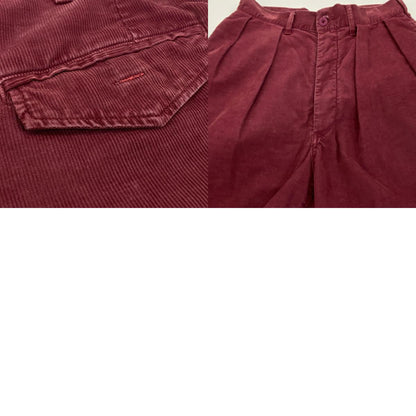 【中古】BRU NA BOINNE | ブルーナボイン ショートパンツ 7145 ｻｲｽﾞ:0 ボルドー/バーガンディー