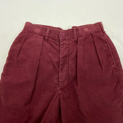 【中古】BRU NA BOINNE | ブルーナボイン ショートパンツ 7145 ｻｲｽﾞ:0 ボルドー/バーガンディー