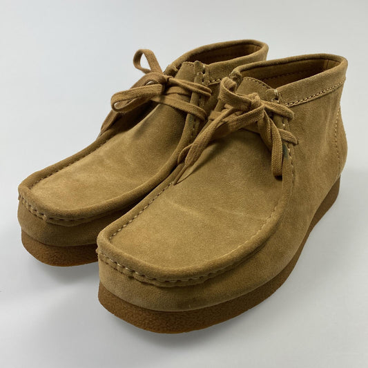 【中古】Clarks | クラークス WallabeeEVO Bt ブーツ 26172824 27.0cm ベージュ