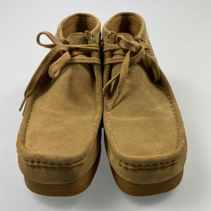【中古】Clarks | クラークス WallabeeEVO Bt ブーツ 26172824 27.0cm ベージュ