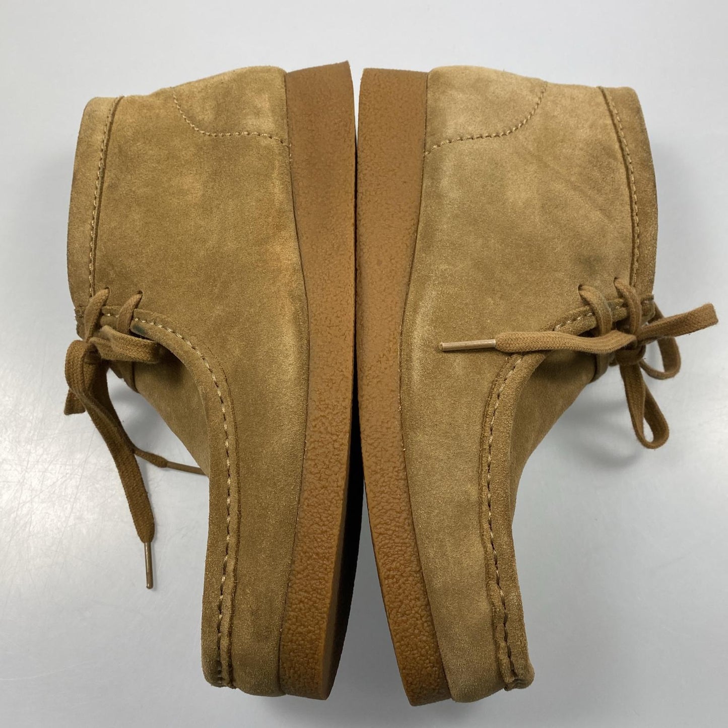 【中古】Clarks | クラークス WallabeeEVO Bt ブーツ 26172824 27.0cm ベージュ