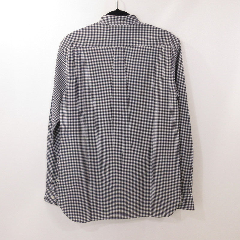 【中古】 STAND COLLAR SHIRT GINGHAM CHECK 長袖シャツ サイズ：M