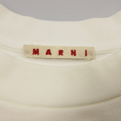 【中古】MARNI | マルニ LOGO SWEAT スウェット FUNU0074PP 国内正規品 アイボリー サイズ：48