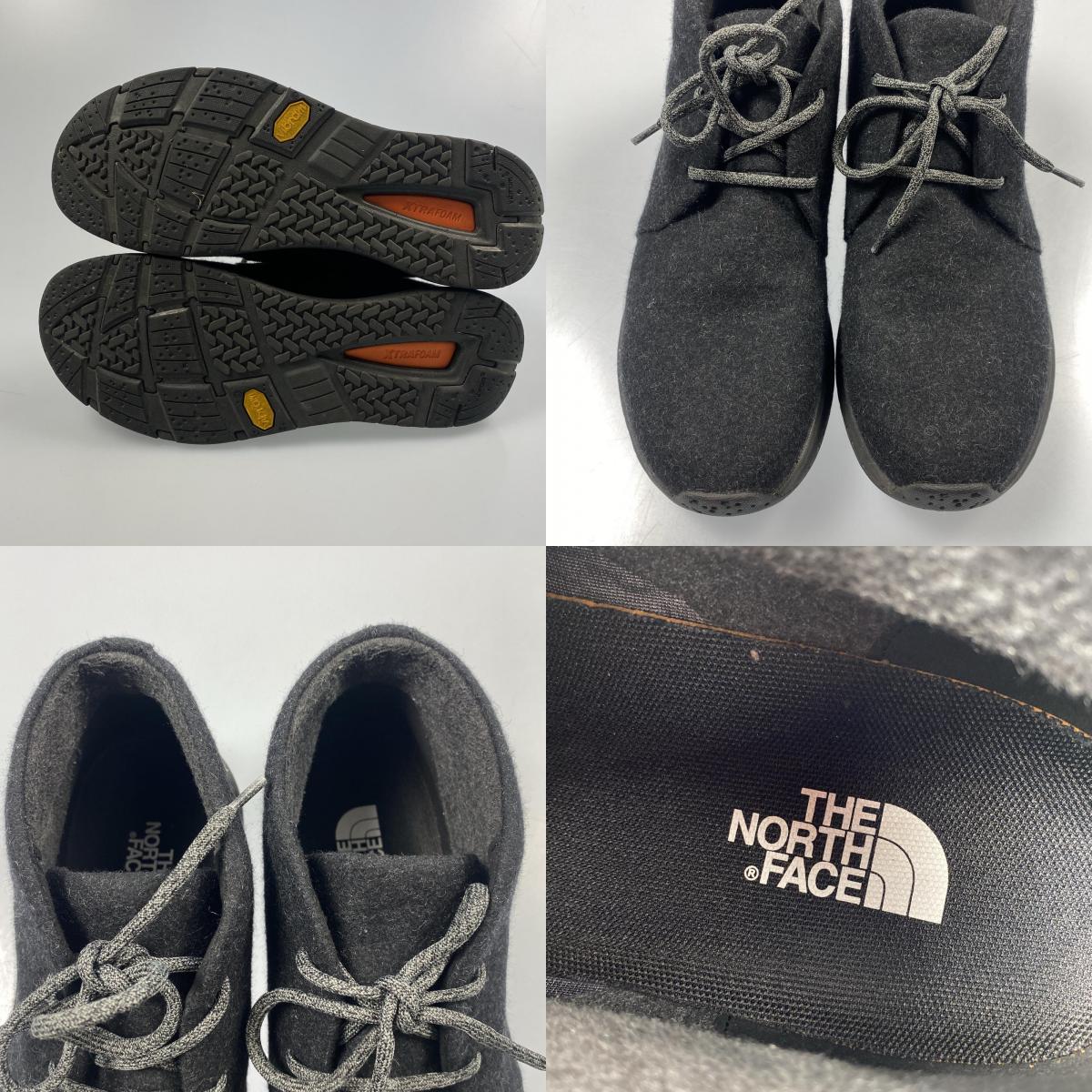 【中古】THE NORTH FACE | ザ・ノースフェイス VELOCITY WOOL CHUKKA GTX INVISIBLE FIT ブーツ NF52092 ブラック 28cm