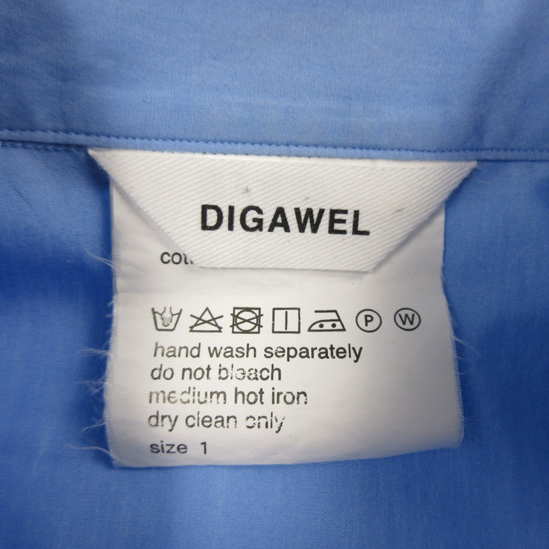 【中古】DIGAWEL | ディガウェル S/S SHIRT 2 半袖シャツ ライトブルー サイズ：1