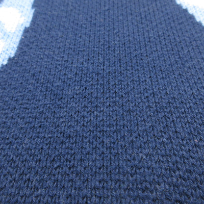 【中古】 FUC OFF KNIT セーター 24E-O-FUC-AW01 ネイビー サイズ：L