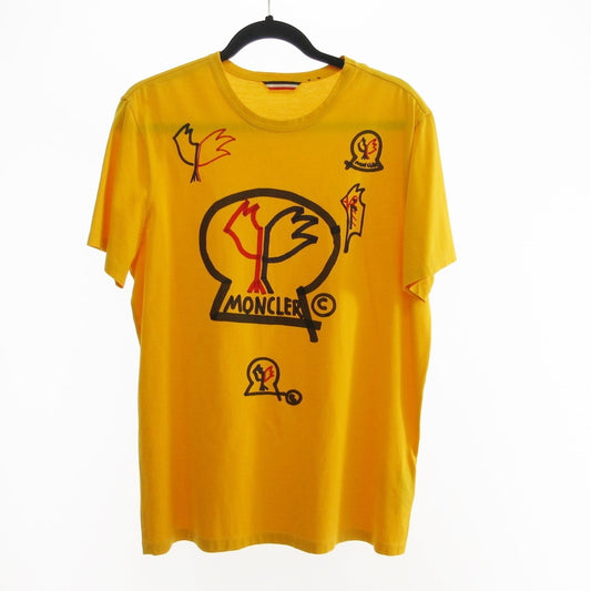 【中古】MONCLER GENIUS | モンクレールジニアス MAGLIA T-SHIRT 半袖Ｔシャツ D20918037850 国内正規品 イエロー サイズ：L