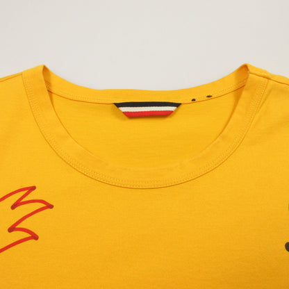 【中古】MONCLER GENIUS | モンクレールジニアス MAGLIA T-SHIRT 半袖Ｔシャツ D20918037850 国内正規品 イエロー サイズ：L